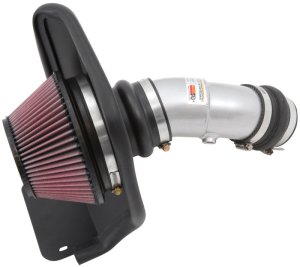 Kia Soul Performance Air Intake - K&N Engineering - Typhoon - Silver - `14-`20 Kia Soul Performance Air Intake - K&N Engineering - Typhoon - Silver - `14-`20